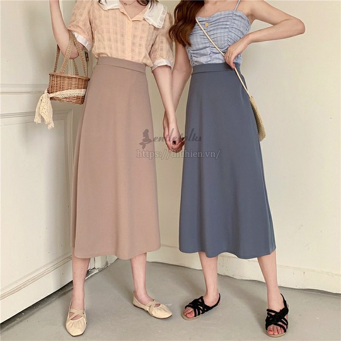 Chân váy công sở Hàn Quốc đẹp HOT TREND 2023 cực phẩm GUMAC  Gumacvn